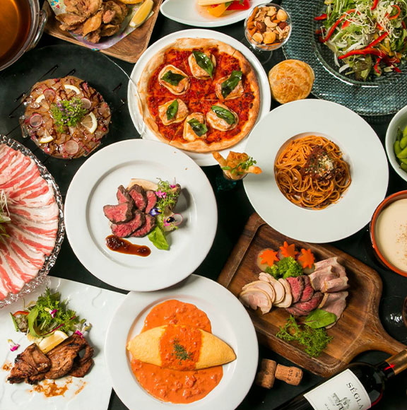 villa kanbee 食べ飲み放題コース